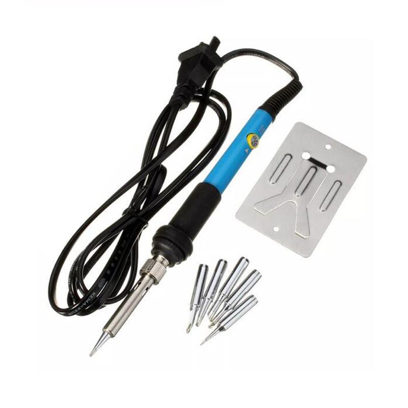 

60W Electric Soldering Irons Temperature Adjustable Electric Iron Mini Handle Heat Pencil Soldering Iron