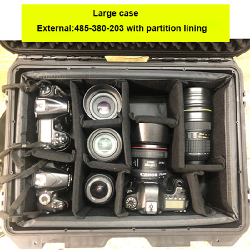 

Safety box interval EVA liner bag travel case protective case SLR camera bag photographic equipment protection