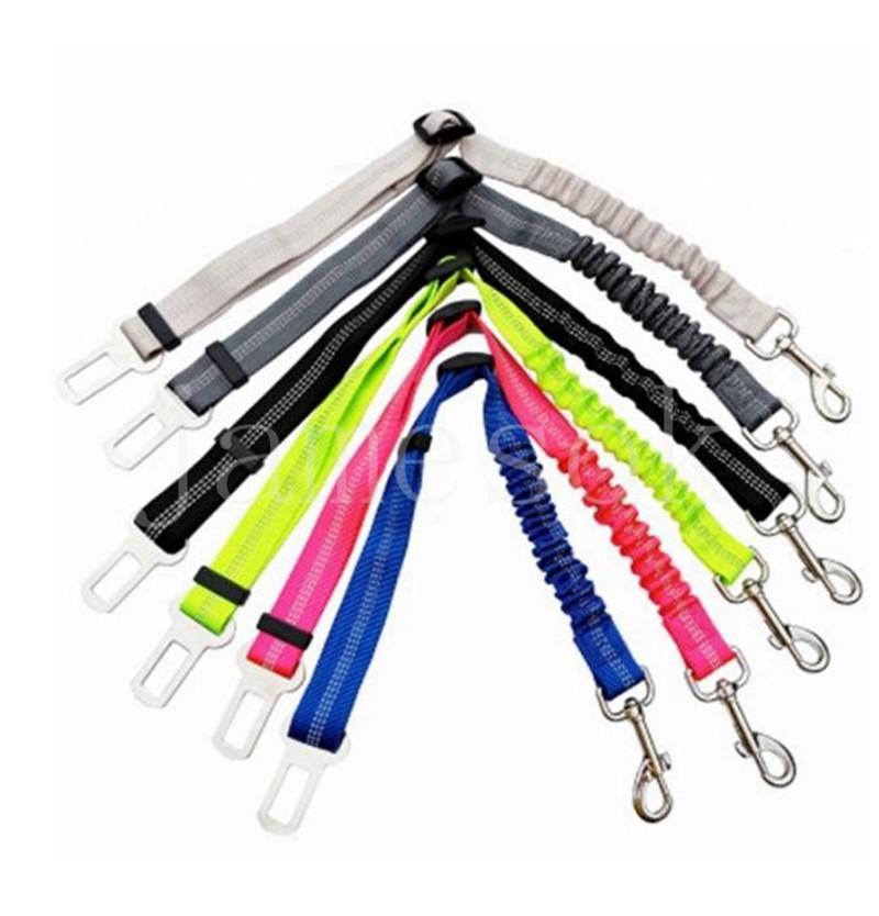 

Dog Traction Seat Belt Buffer Elastic Reflective Safety Rope Traction Rope Dog Leash Pet Supplies Car Seat Belt DA924