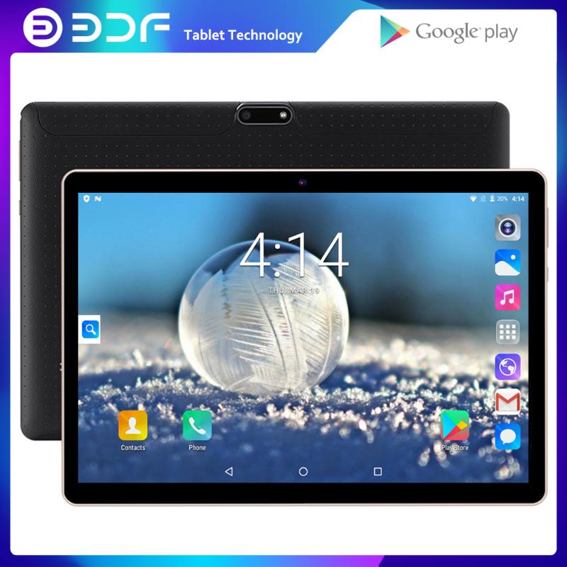 

New Original 10 inch Tablet Pc 3G Phone Call Quad Core Google Market GPS WiFi FM Bluetooth 10.1 Tablets 1G+32G Android 7.0 tab, Black