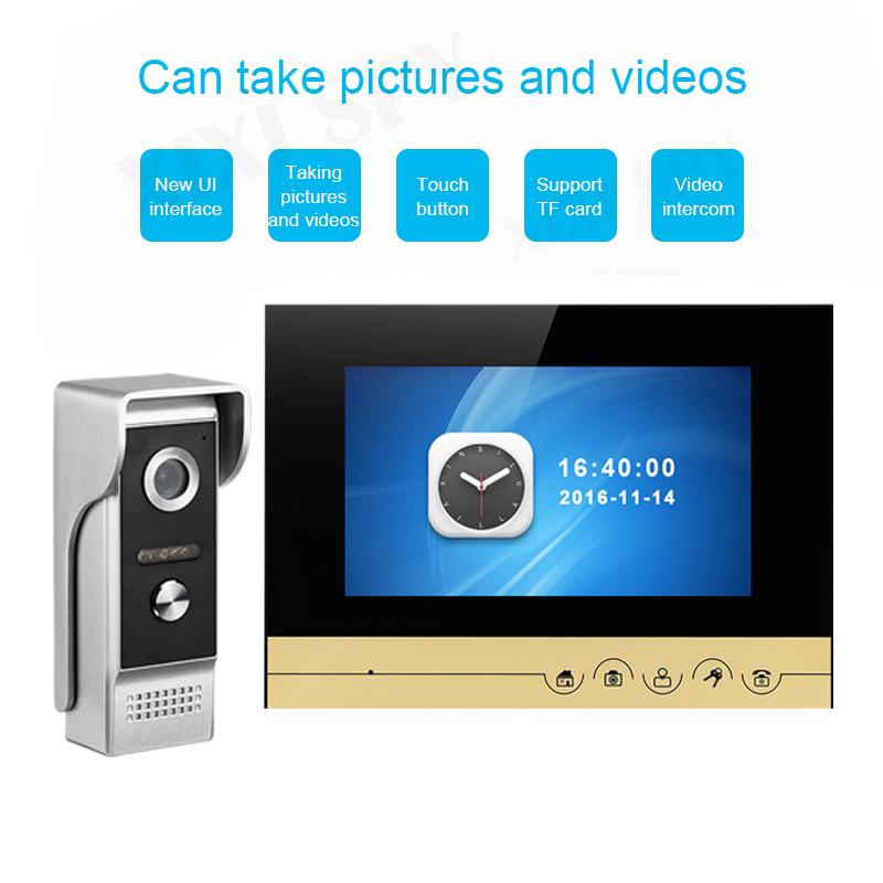 

Intercom video doorbell video-eye intercoms for a private house video call home intercom goalkeeper entryphone