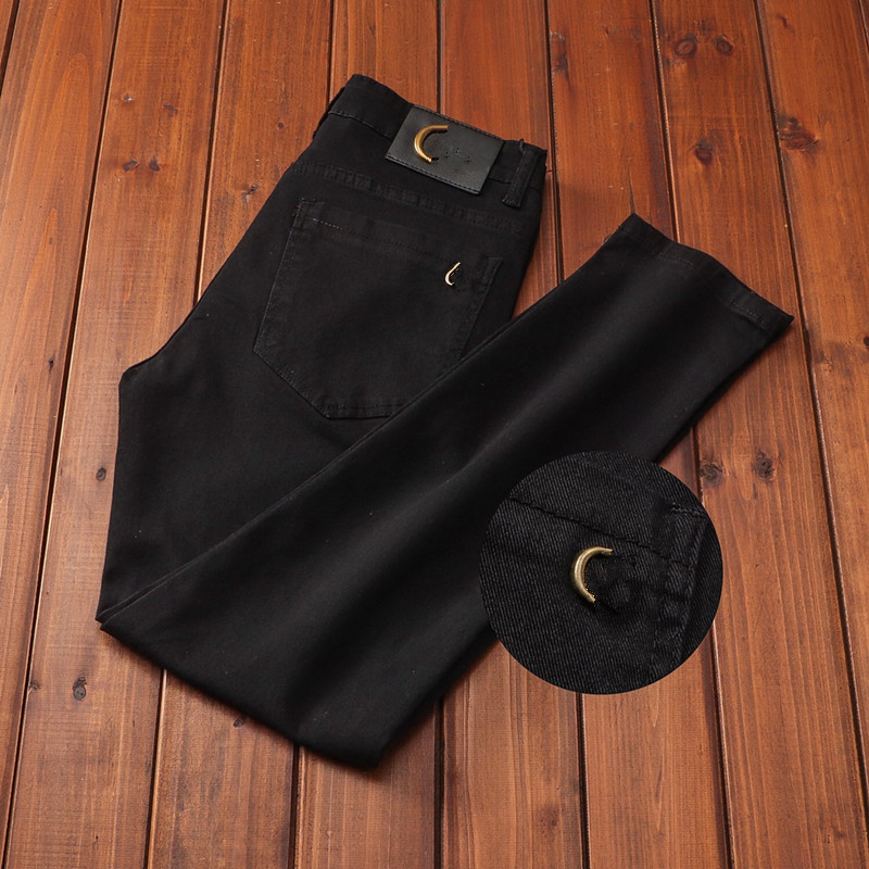 

New Autumn Mens Designer Jeans Ripped Yellow Stripe Vintage Style Fashion Mens Jeans Slim Motorcycle Biker Causal Mens Hip Hop Pants W40, Customize