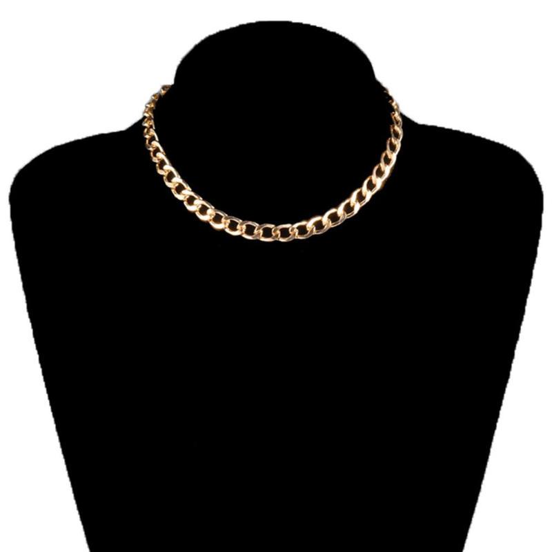 

MF Jewelry Jewelry exaggeration European and American style neck chain simple chain Collar Necklace
