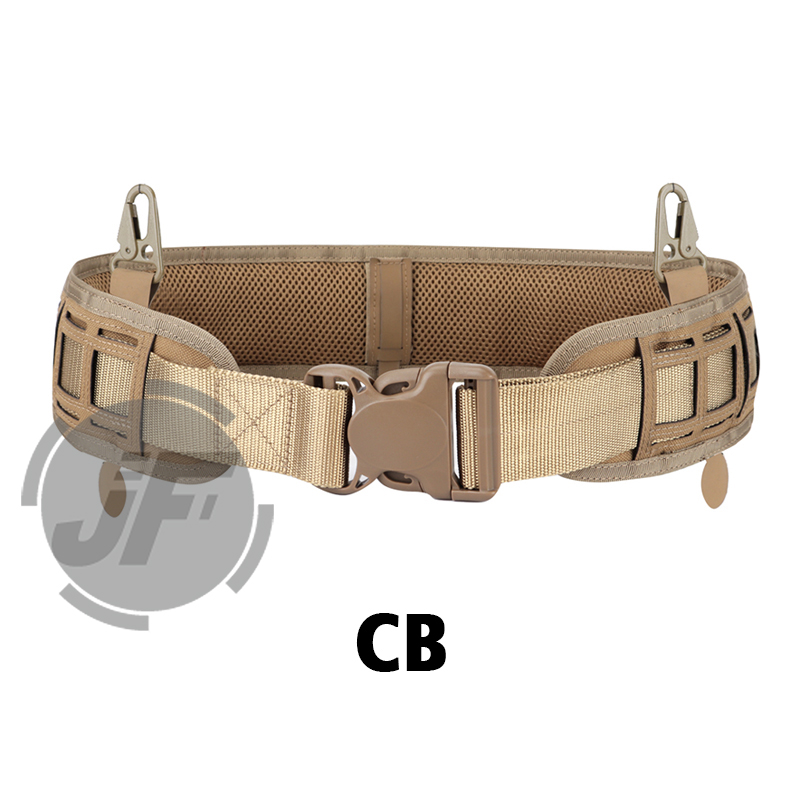 

Laser Cut Inner & Outer Belt Tactical Modular Loading Padded MOLLE PALS Laser Cut MOLLE Belt For Battle Army Hunting CB