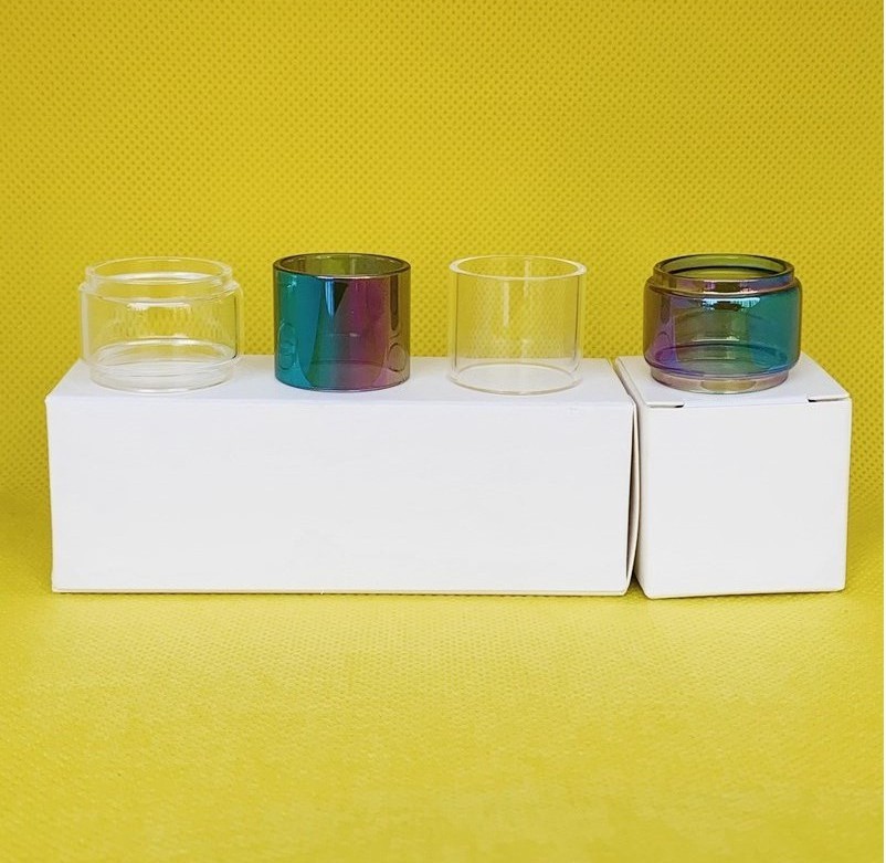 

GeekVape Zeus Subohm Tank Bag Normal Bulb Glass Tube Clear Rainbow Replacement 1pc/3pcs/10pcs box Retail Package