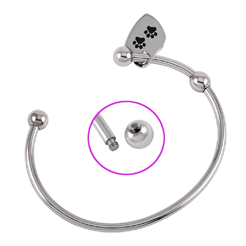 

IJB0391 Stainless Steel Cremation Bracelet Souvenir for Ashes Urn Keepsake Memories Women's Bracelet Gift