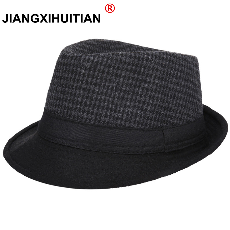 

2020 Hot Winter Women's Fedora Caps Vintage Sun Hats For Woman Lady Wide Brim Wool Felt Flowers Hat For Women