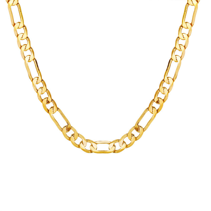 

New Long Chain Necklace Pendant Men Stainless Steel Chunky Necklace For Women Girl Chain Jewelry