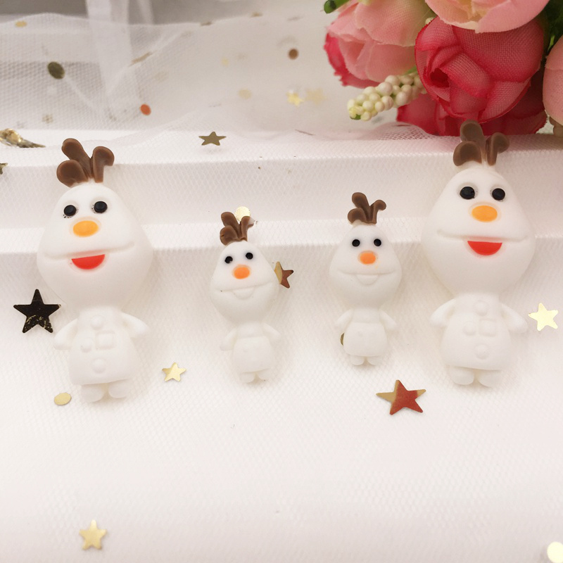 

Resin Kawaii Colorful Cute Snowman Flatback Cabochon Stone Scrapbook DIY Decor Home Figurine Crafts