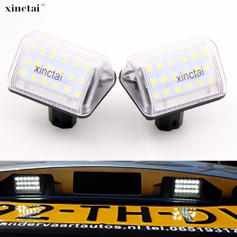 

2pcs Canbus LED License Plate Light For CX-5 CX5 CX-7 6 2003 2006 Sedan Speed6 MPS Station Wagon, As pic