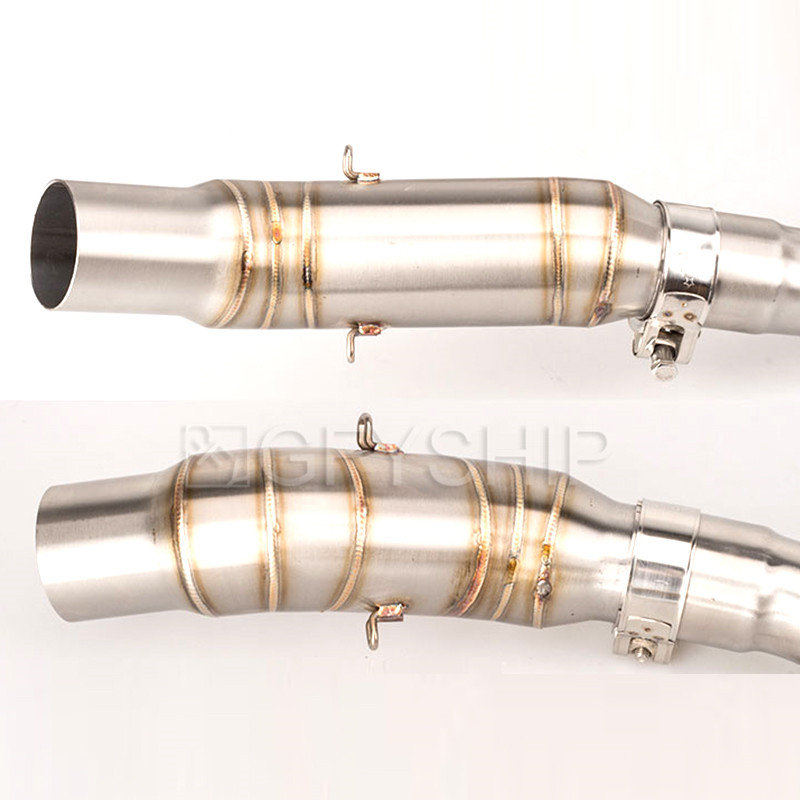 

Motorcycle Exhaust Muffler Front And Mid Link Pipe System For Z1000 Z1000SX 2010 - 2020 2020 Ninja 1000 Escape Slip-on