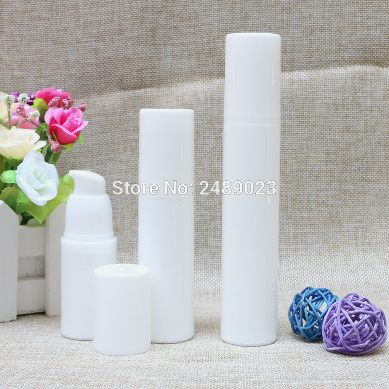 

Wholesale 100pcs/lot Airless Bottle for Shampoo Shower Lotion Gel Sub-bottling Makeup Refillable Bottles Portable Travel