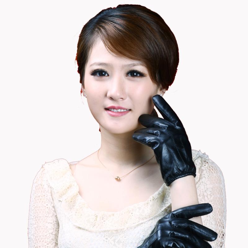 

Women leather gloves, touch screen,Genuine Leather,Adult,thin, gloves women,winter women leather gloves, driving glove
