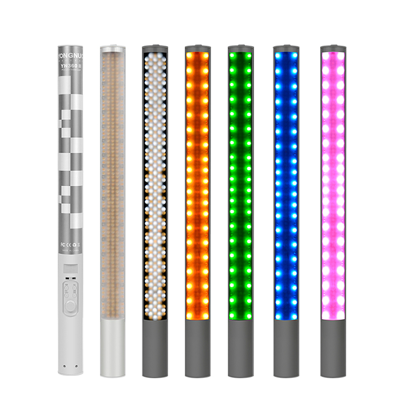 

YN360II YN360 II ICE/Pixel LED Stick Bicolor 3200k 5500k App control Bluetooth Video Light RGB Colorful Photo LED Stick