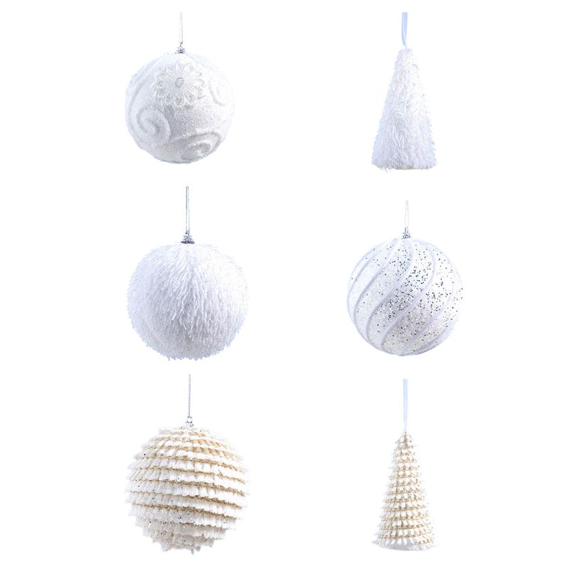 

Christmas Ball Baubles Pendant Foam Hanging Xmas Tree Ornament Home Party Decor M76D