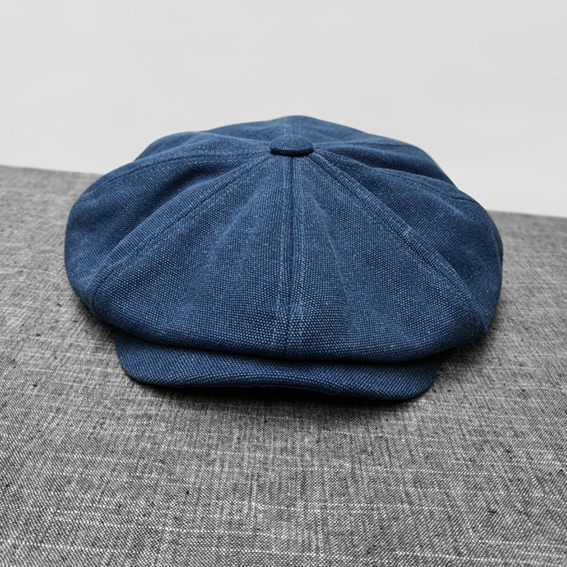 

Berets Sboy Cloth Hat Man Gentleman Beret Literary Blue Octagonal Cap To Keep Warm In Style Restoring Ancient Ways, See chart