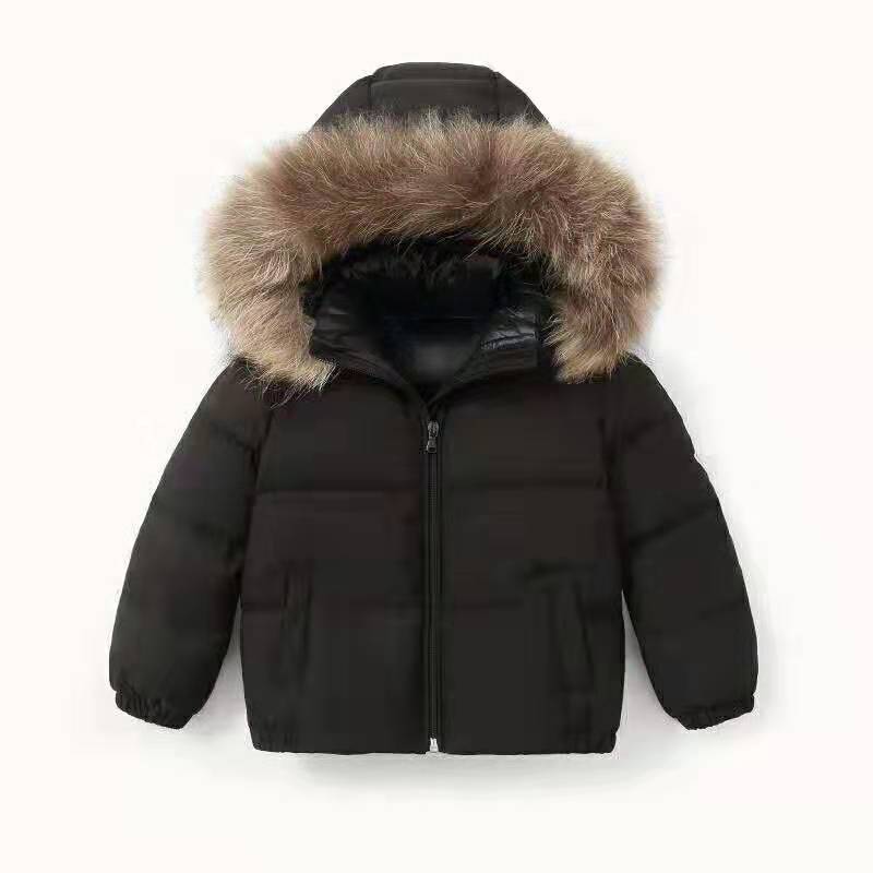 

2020 Hot sale Baby Winter Jackets Kids Down Coat Children Jacket for Girls & Boys Parkas Outerwear Hoodies Puffer Coat, Blue;gray
