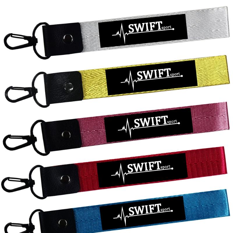 

Car Keychain Jewelry Keyring Key Strap Key Fob keycord Phone Lanyards For suzuki swift 2020 2008 accessories sport 2020 spoiler