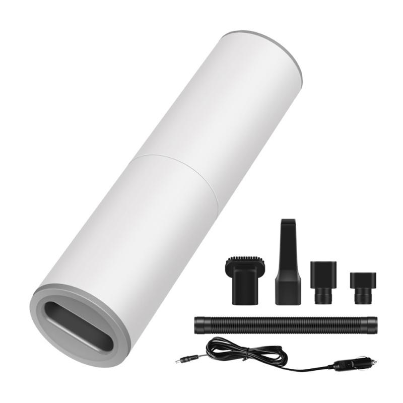 

120W Mini Car Suction Vacuum Cleaner Handheld Cylinder Dust Cleaner Dry Wet Duel Use Strong Suction Practical Low Noise
