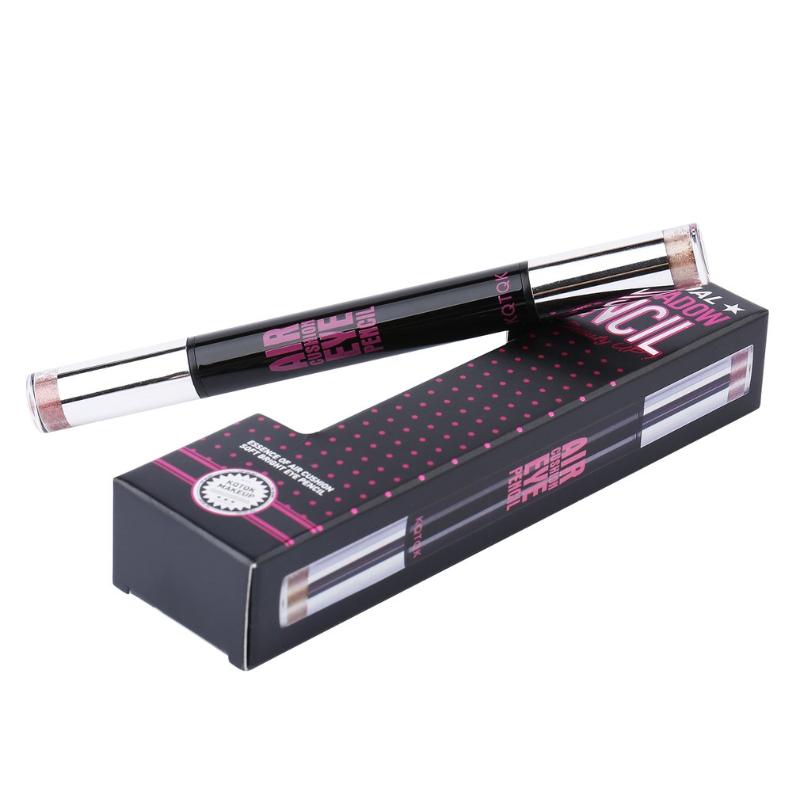 

Double Head Cushion Pen Durable Eyeshadow Pen Perlescent Double Silky Eyeshadow Stick Natural Makeup Easy to Wear 2#