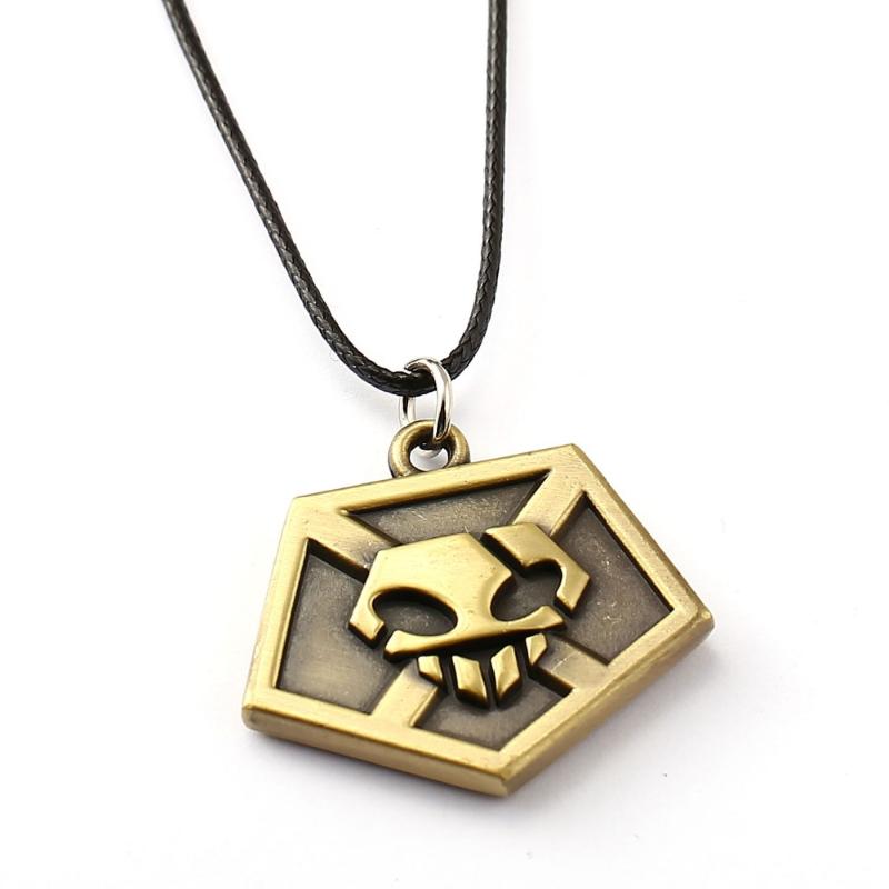 

MS Jewelry BLEACH Choker Necklace Kurosaki Ichigo Pass card Pendant Men Women Gift Anime Accessories