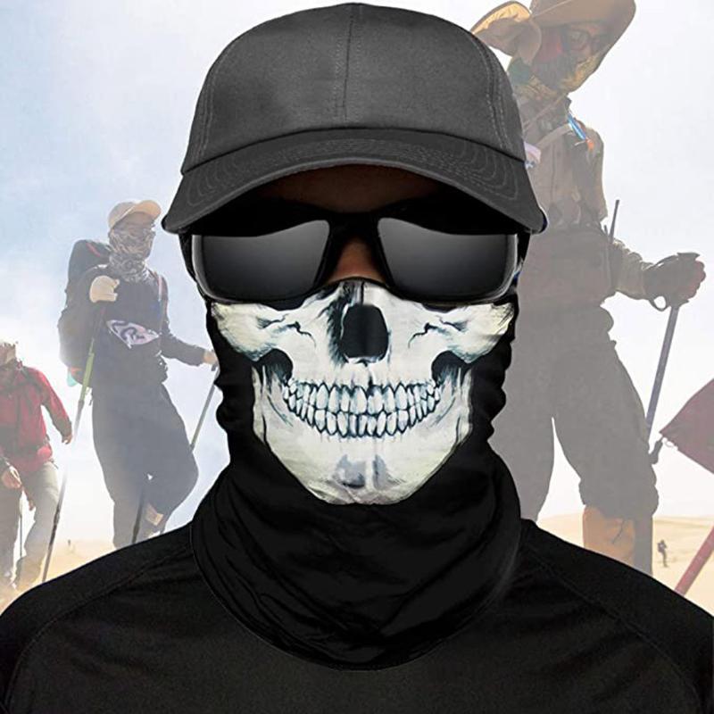

Magic Scarf Men Outdoor Headwear Bandana Sport Tube Dustproof Face Cover Workout Hiking Windproof Scarves Neck Warmer A50