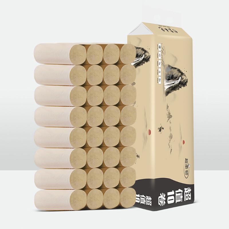 

10roll Hygienic Multifold Soft Paper Towels Paper Towels Soft Toilet Household Roll Tissue #3