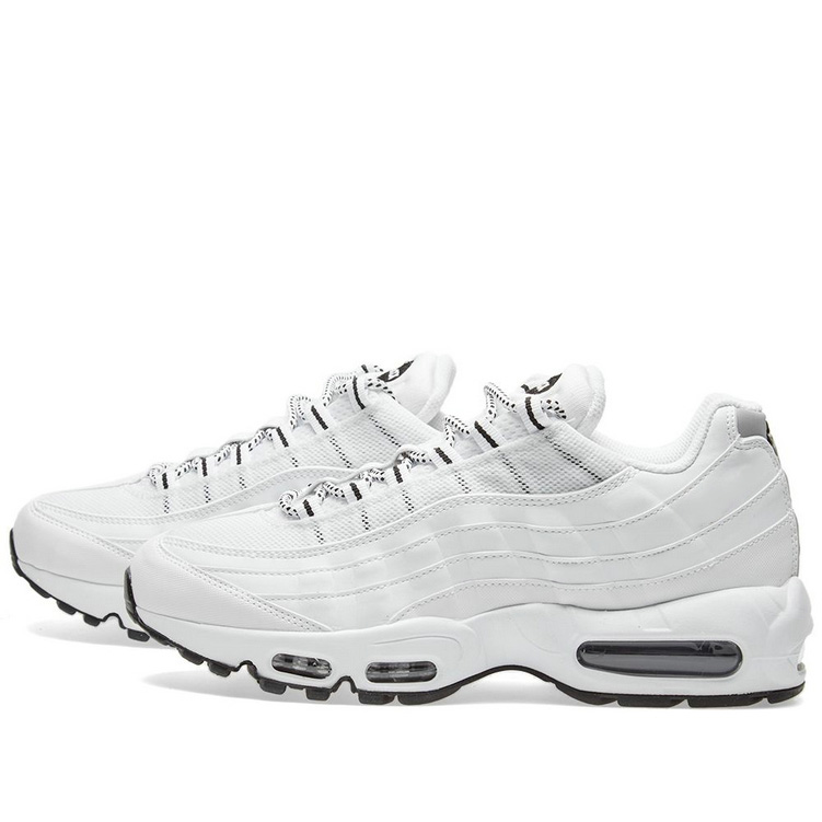 all white 95s