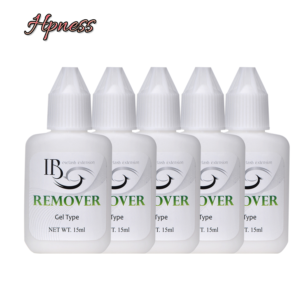 

5 Bottles Eyelash Extensions Kit Ultra Adhesive Eye Gel Remover Professional For Individual Lashes Extensions Set Makeup Tools HPNESS