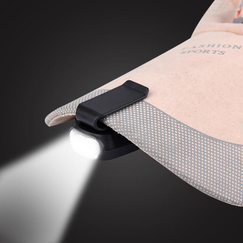 

Headlamps 3LED Cap Hat Mounted Light Clip-on Lamp Outdoor Camping Fishing Head Lamps Headlight Arrival