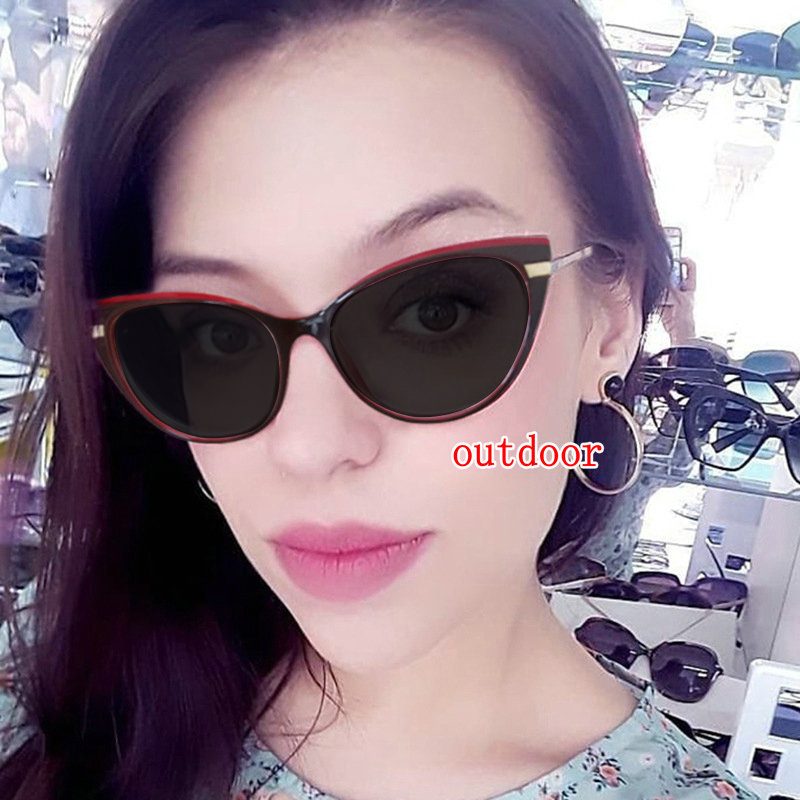 

black Bifocal Reading Sun Glasses Women Men cat Presbyopia Sunglasses Diopter +1.0 To +3.0 UV400 with box NX