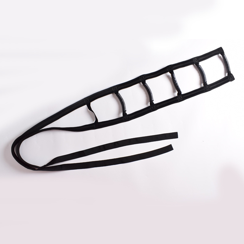 

Get up bar assists to get up. Nylon belt + soft hose tension belt at the waist. Easy to store draw rope strength training fitnes