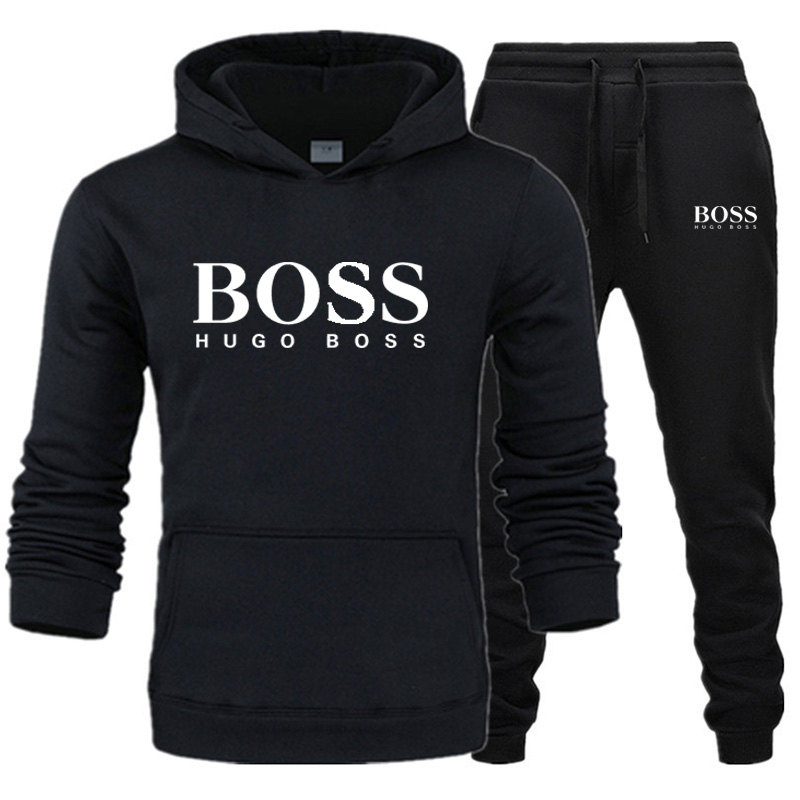 

casual two piece outfits pullovers hoodies and elastic waist jogger pants spring autumn tracksuit woman suit female sets 2021, Gray