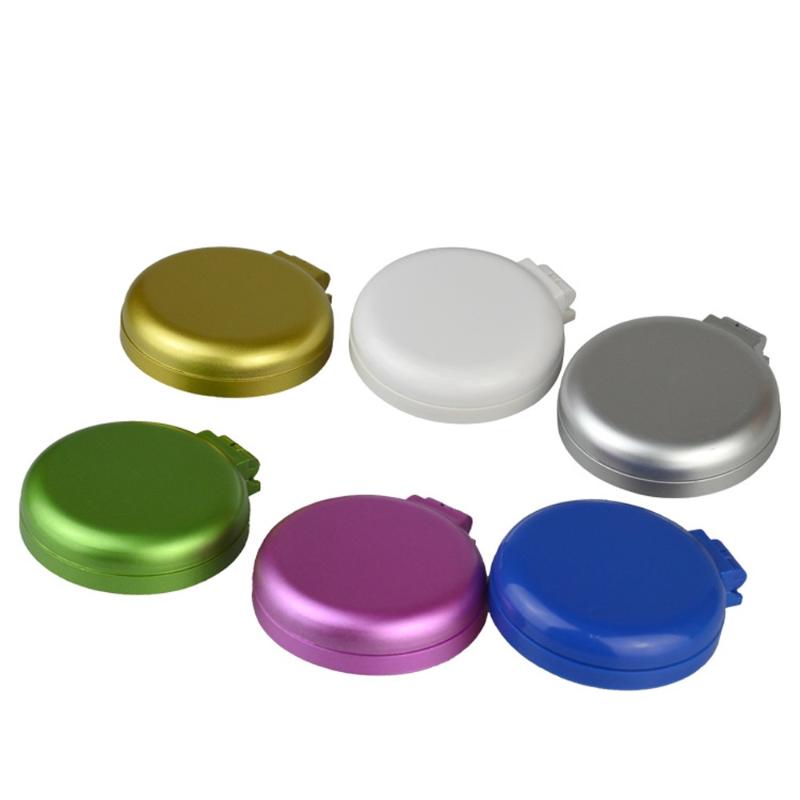 

Portable Folding Massage Hair Brush Colorful HairComb Hairbrush With Mirror Girls Favorite