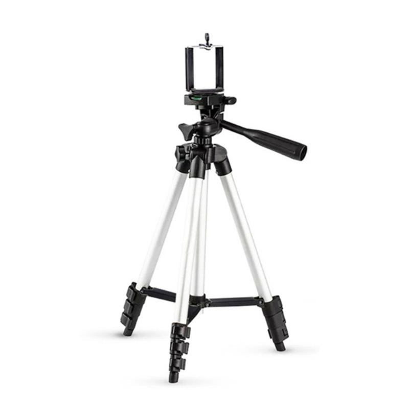 

Camera Phone Tripod Stand Holder Portable Lightweight Camera Tripod Phone Holder Portable Desktop Mobile Tripode with Bag