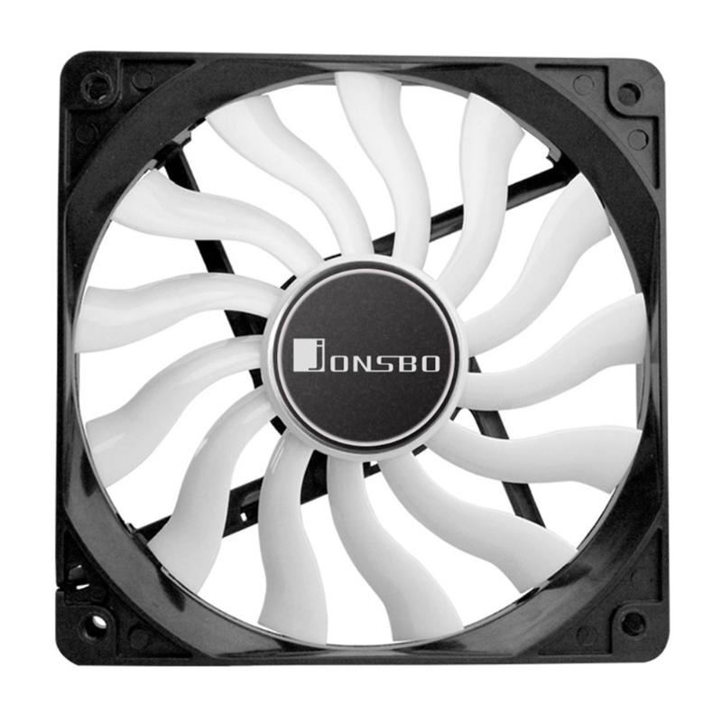 

JONSBO 12020 PC Case Fan 120mm Silent Chassis Fan CPU Cooler 4Pin 3Pin Motherboard 3PIN Interface + Power D-type Interface