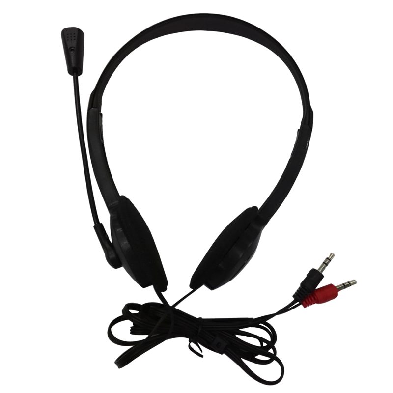 

3.5mm Stereo Headset Earphone Headphone with Microphone for Laptop
