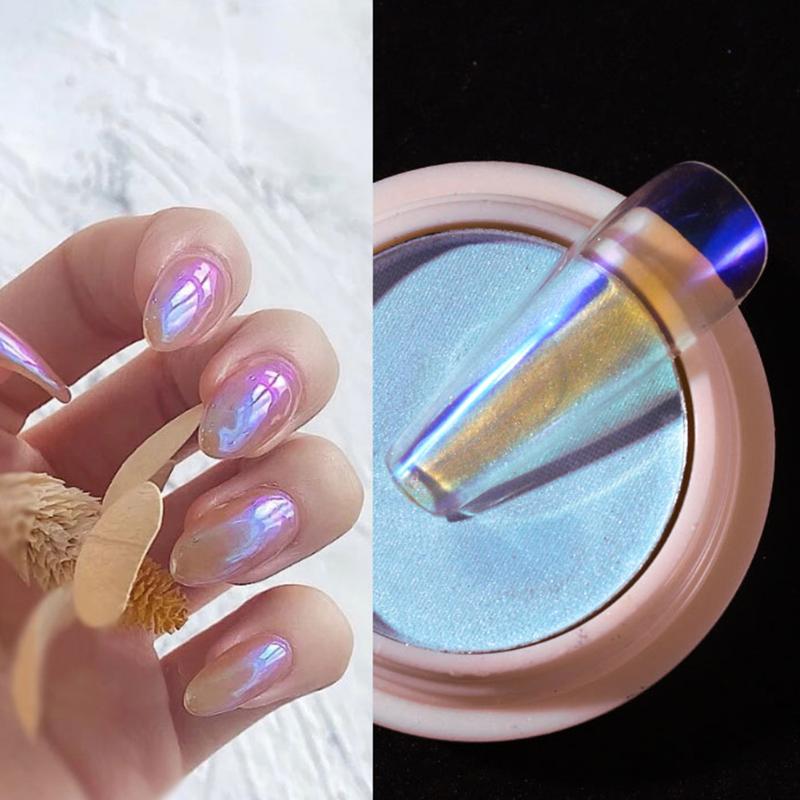 

UV Gel Manicure Long Lasting Salon Solid Nail Art Powder Tip Decoration Easy Apply Professional Home Glitter Pigment DIY