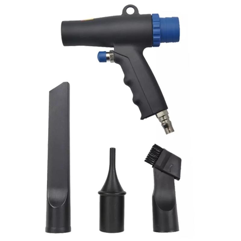 

WAERTA 2 In 1 Air Wonder Gun Kit Dual Function Air Vacuum Blow Gun Pneumatic Vacuum Cleaner Kit Blow Suction Tools