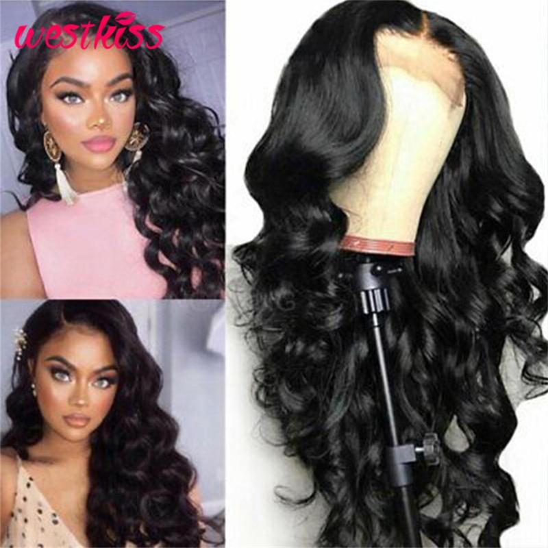 

Loose Deep Wave 5x5 Lace Closure Wig Brazilian Lace Front Human Hair Wig 150% 180% Density Pre-Plucked For Women West Kiss Hair, As pic