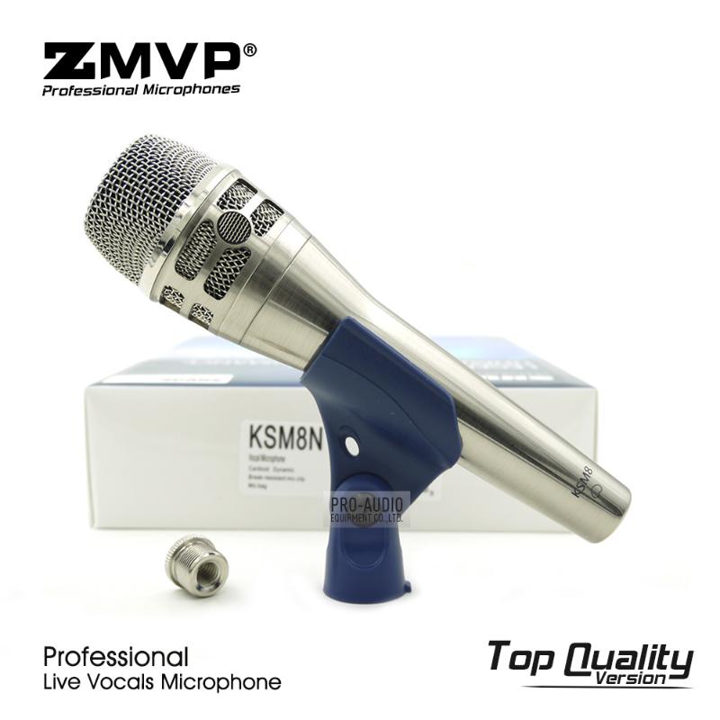 

Grade A Super-cardioid KSM8N Professional Live Vocals Dynamic Wired Microphone KSM8 Handheld Mic For Karaoke Recording
