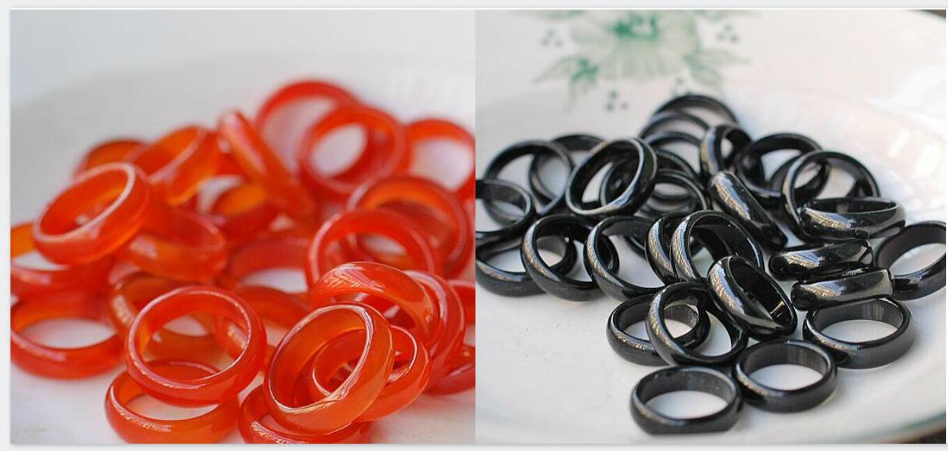 

Natural handmade new carnelian rings free shipping
