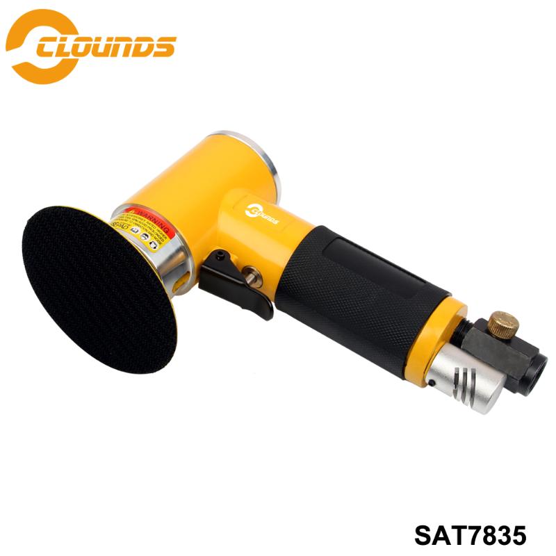 

SAT7835 Hight Quality 15000rpm Pad Size 2" 3" Orbital Mini Air Sander Pneumatic Polisher