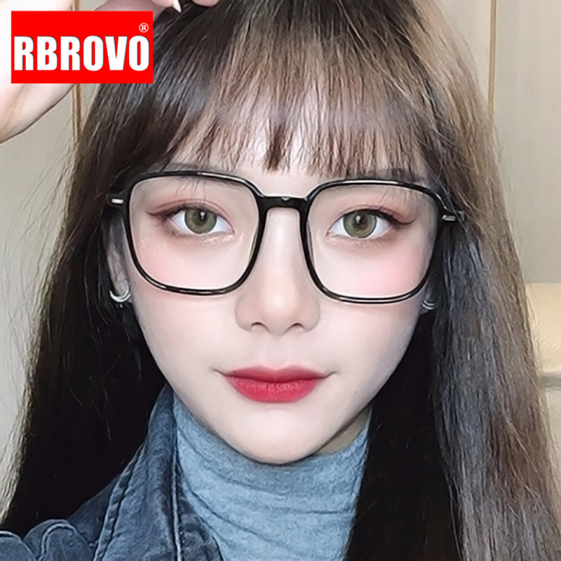 

RBROVO Luxury Oversized Sunglasses Women Retro Sunglasses Women Glasses For Mirror Feminino