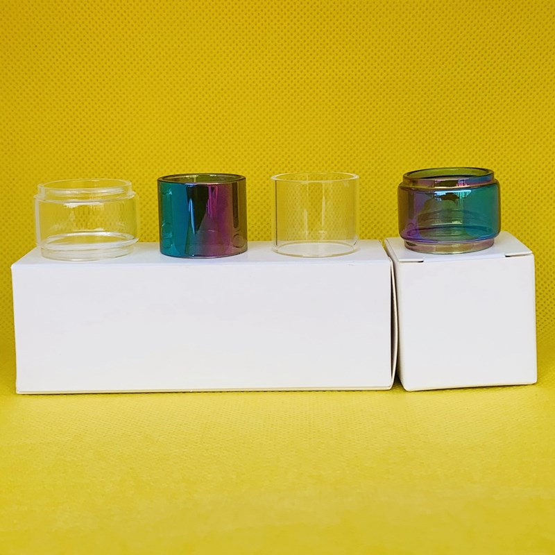 

SMOK TFV12 Big Baby Prince Tank Normal Bulb Clear Rainbow Glass Tube Convex Replacement Extension Bubble 1pc/box 3pcs/box 10pcs/box