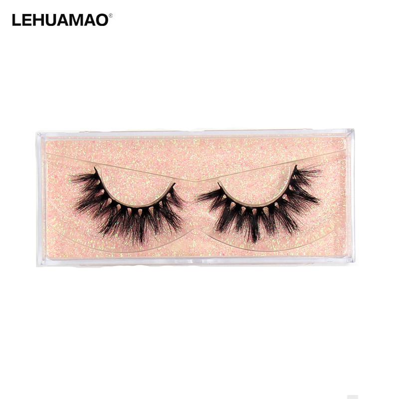 

LEHUAMAO Makeup 3D Mink Hair False Eyelashes Natural/Thick Long Eye Lashes Wispy Makeup Beauty Extension Tools