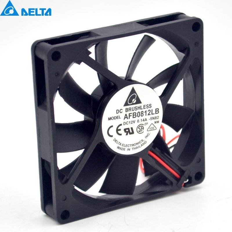 

original radiator cooling fan 8015 80mm 80*80*15 12V 0.14A AFB0812LB for Delta