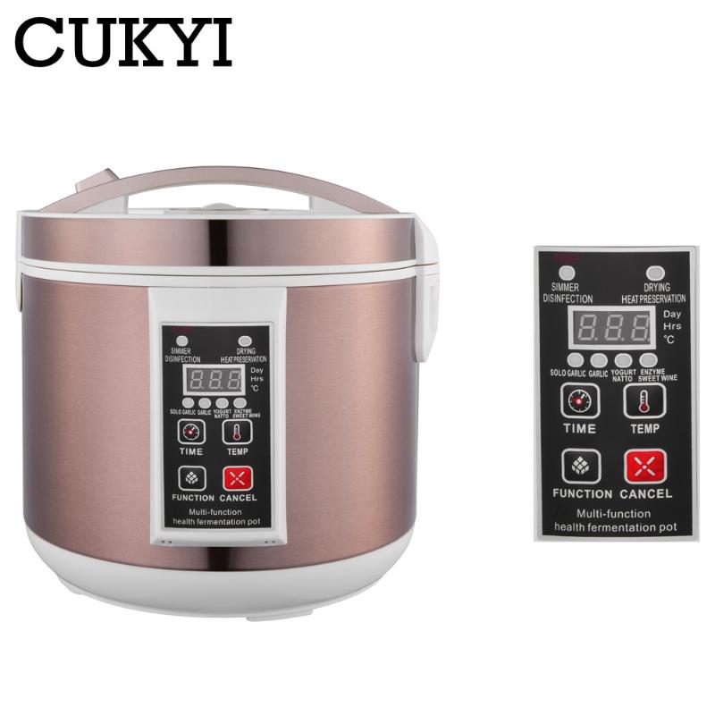 

CUKYI Black Garlic Fermenter Full Automatic Intelligent Control Garlics Maker Smart Multiple Clove Garlic DIY Cooker 110V / 220V