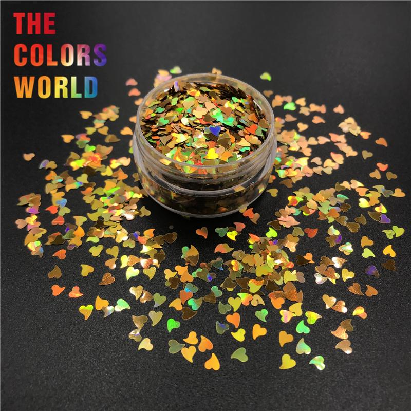 

TCT-392 Heart Shape Valentine's Day Nail Glitter Nail Art Decoration Makeup Henna Tumblers Craft DIY Accessoires Festival Party
