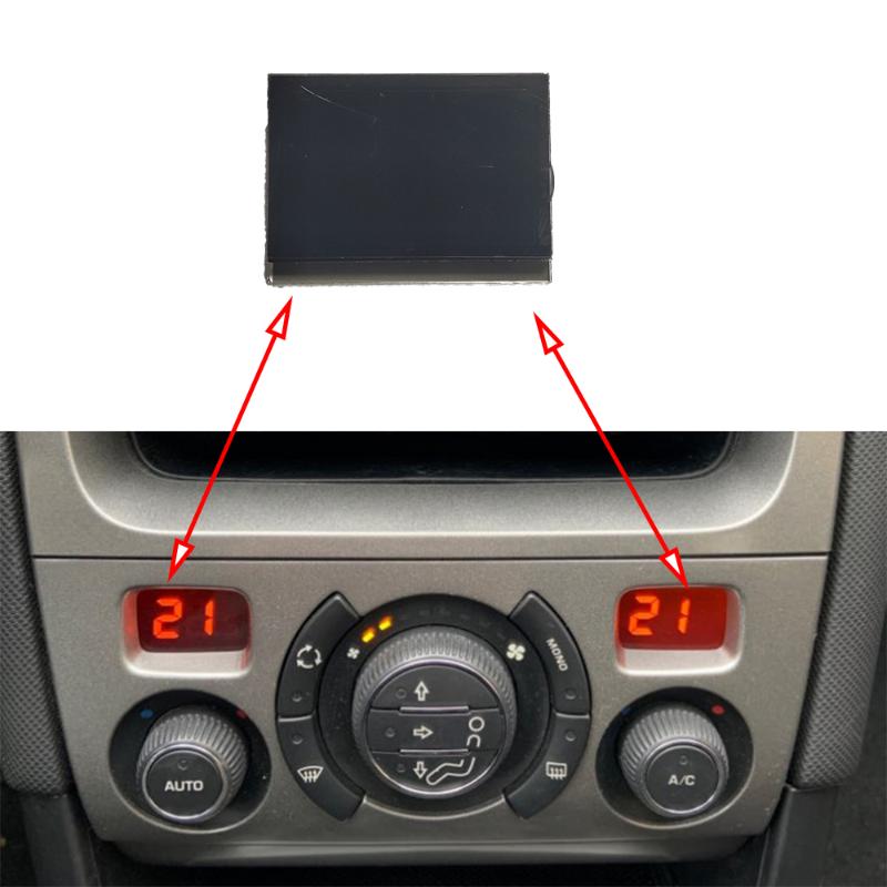 

Car ACC Display screen Air Conditioning Information Screen Pixel Repair For 308 308CC 2007-2013
